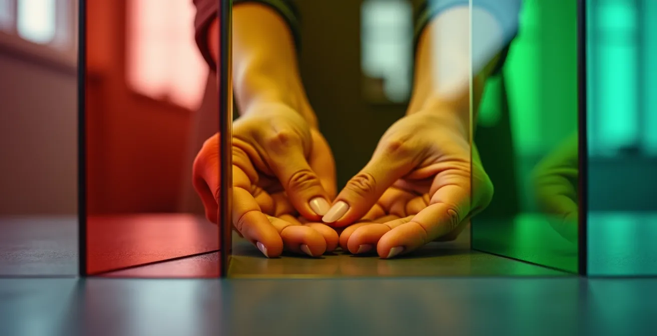 Abstrakte Visualisierung von Filterebenen bei nachhaltigen Investments