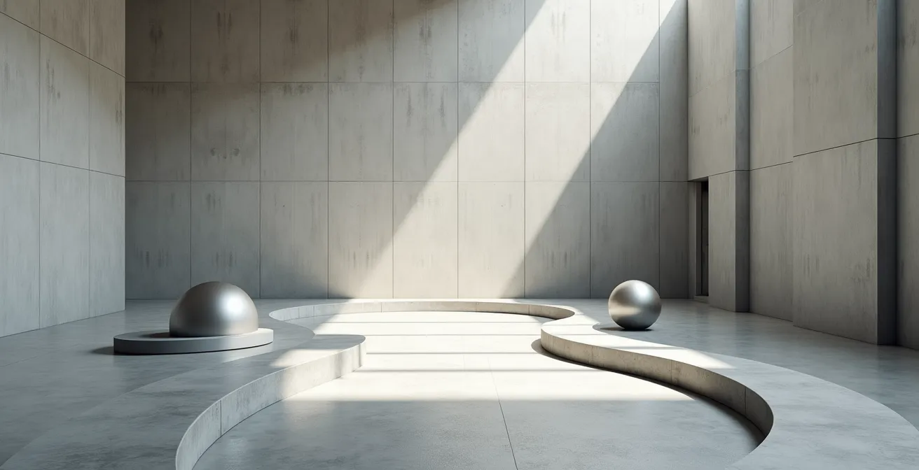 Abstrakte Darstellung von Marktzyklen mit Wellenformen und Zeitindikatoren