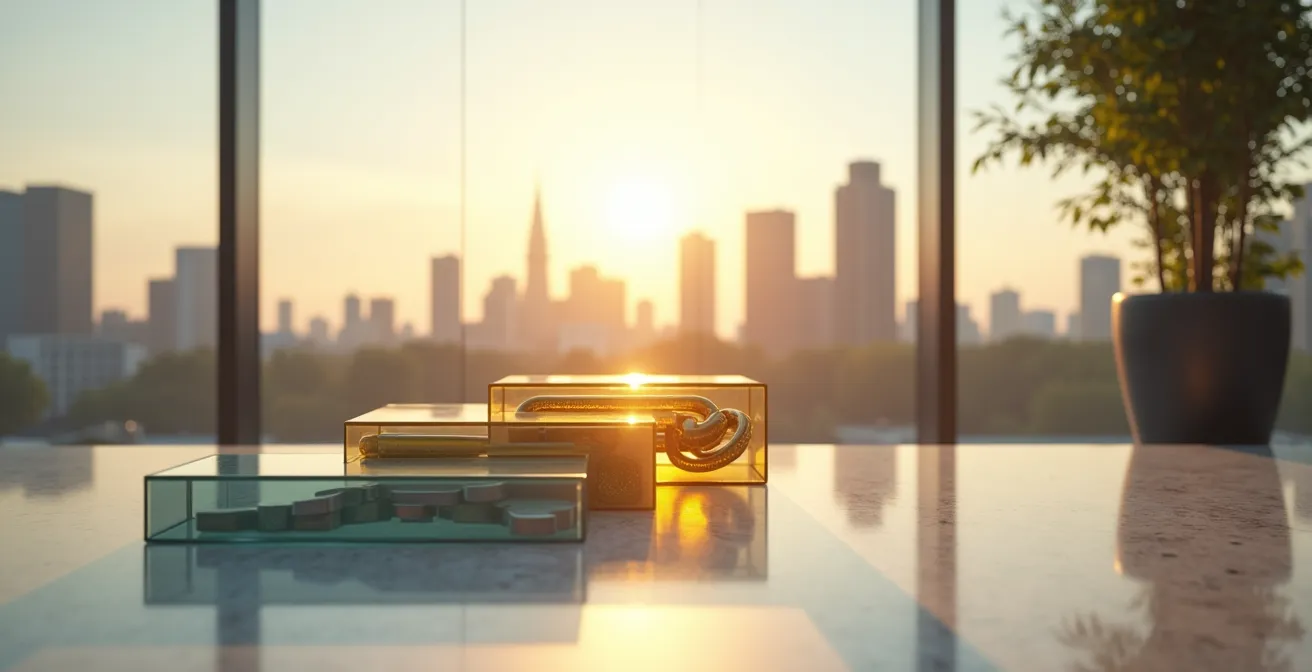 Visuelle Darstellung der Sicherheitsstufen verschiedener deutscher Anleihetypen