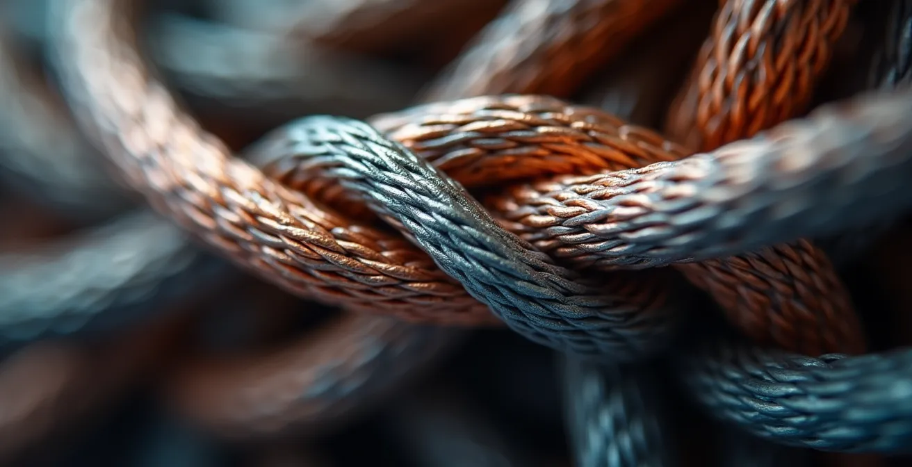 Grafische Darstellung der steigenden Korrelation zwischen Junk-Bonds und Aktien während Marktkrisen