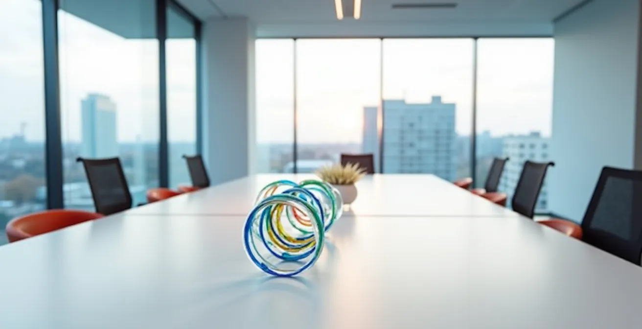 Abstrakte Darstellung der Marktexpansion mit konzentrischen Kreisen, die den Total Addressable Market symbolisieren.