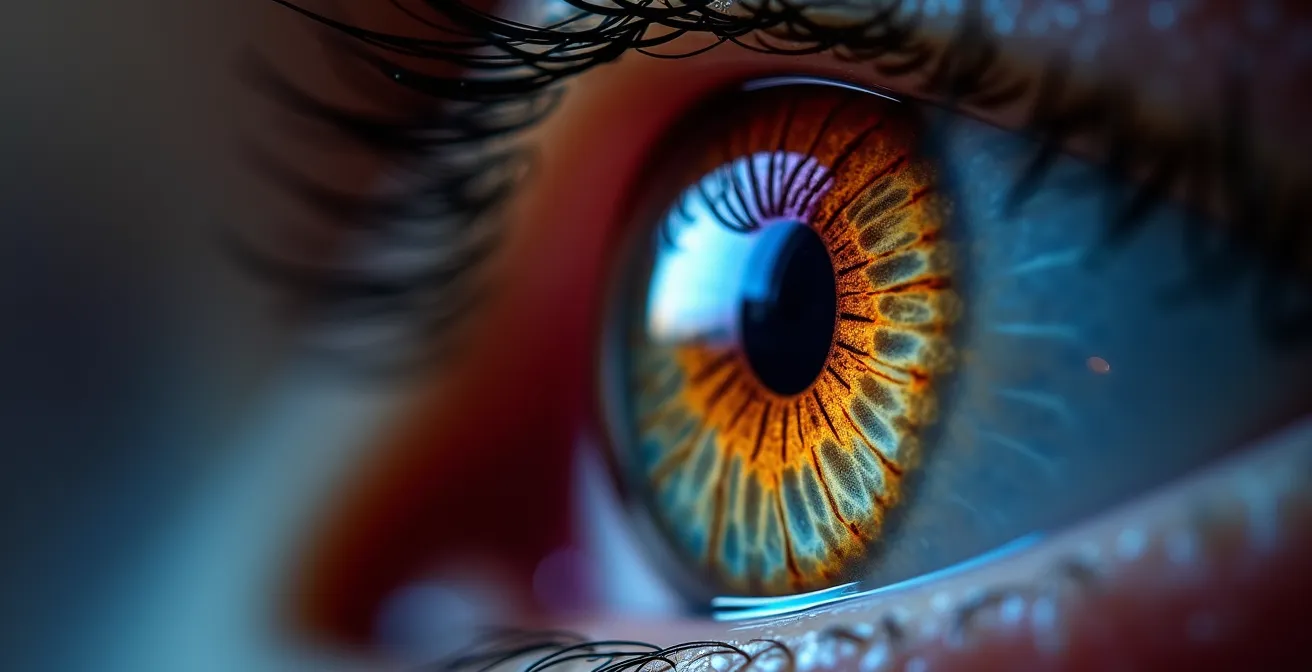 Trader umgeben von Informationsblasen in sozialen Medien